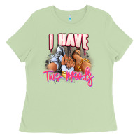 Matcha I have two moods sneaker and heels Ladies Tee - RanaPortraitStore