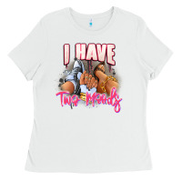 White I have two moods sneaker and heels Ladies Tee - RanaPortraitStore