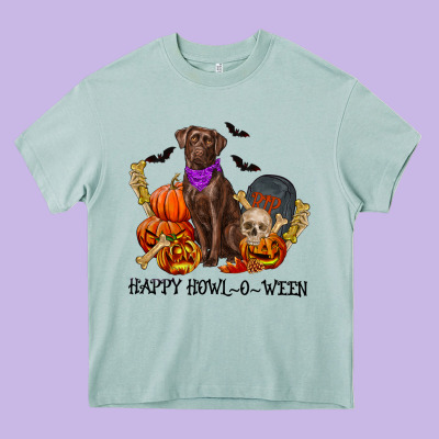Heavy Core Tee Happy howl o ween