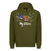 Army Green My Veteran Premium Hoodie - Bettercallsaul
