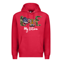 Cardinal My Veteran Premium Hoodie - Bettercallsaul