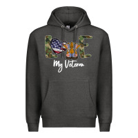 Charcoal Heather My Veteran Premium Hoodie - Bettercallsaul