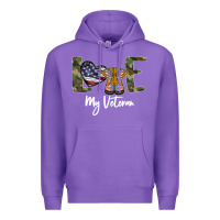 Purple My Veteran Premium Hoodie - Bettercallsaul