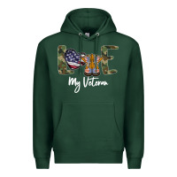 Sports Green My Veteran Premium Hoodie - Bettercallsaul