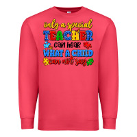Cardinal only a special teacher can hear what a child can n Premium Sweatshirt - Artiststas