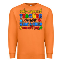 Carrot only a special teacher can hear what a child can n Premium Sweatshirt - Artiststas