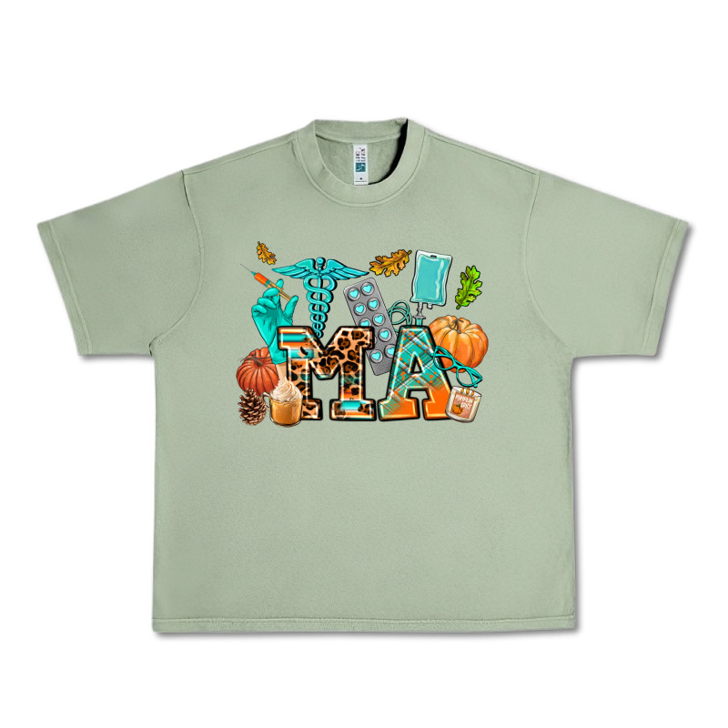 Fall And Nurse Elements Medical Assistant Urban Heavy Tee by AdoDesignShop | Teevron