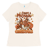 Bone Have a melanin Christmas black girl sneakers Ladies Tee - RanaPortraitStore