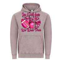 Vintage Zinc in october we wear pink cheer with football breast Vintage Hoodie - JahusDesignShop