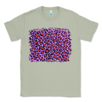 Matcha lilac leopard with red glitter Classic Tee - Artiststas