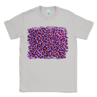 Moon Dust lilac leopard with red glitter Classic Tee - Artiststas