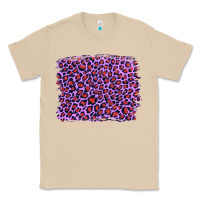 Mushroom lilac leopard with red glitter Classic Tee - Artiststas