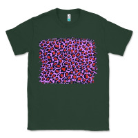 Sports Green lilac leopard with red glitter Classic Tee - Artiststas