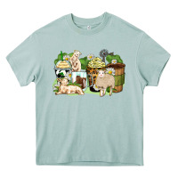 Arona sheep coffee cups Heavy Core Tee - Zillion Design Studio