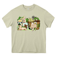 Mossy sheep coffee cups Heavy Core Tee - Zillion Design Studio