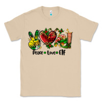 Mushroom peace love  elf Classic Tee - AdoDesignShop