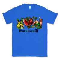 True Royal peace love  elf Classic Tee - AdoDesignShop