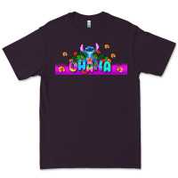 Plum stitch ohana Premium Tee - AdoDesignShop