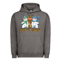Pigment Tornado let it snow reindeer snowman Urban Hoodie - CowGirlArtShop