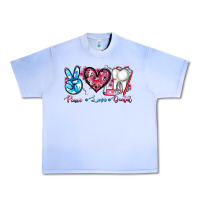 Grape Ice peace love dental Urban Heavy Tee - AdoDesignShop
