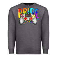 Charcoal Heather pride gaymer Premium Sweatshirt - Artiststas