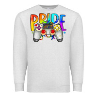 Oatmeal Heather pride gaymer Premium Sweatshirt - Artiststas