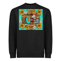 Black sunflower and daisy nurse tumbler Heavyweight Sweatshirt - BundleAndBundleShop