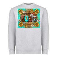 Heather Grey sunflower and daisy nurse tumbler Heavyweight Sweatshirt - BundleAndBundleShop
