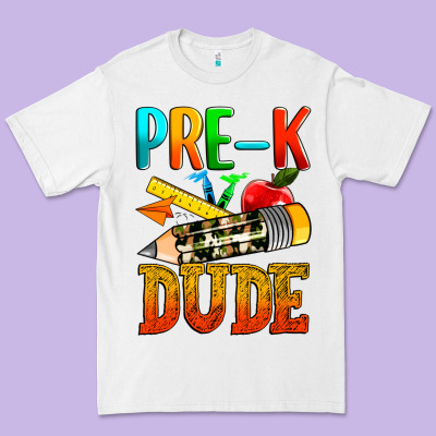 Pre K Dude Premium Tee Designed By Texasbilliewilder