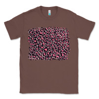 Chestnut pink leopard with pink glitter Classic Tee - Artiststas