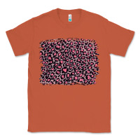 Copper pink leopard with pink glitter Classic Tee - Artiststas