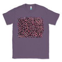 Lavender pink leopard with pink glitter Classic Tee - Artiststas