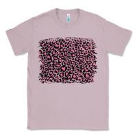 Lilac pink leopard with pink glitter Classic Tee - Artiststas