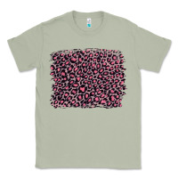 Matcha pink leopard with pink glitter Classic Tee - Artiststas