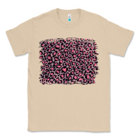 Mushroom pink leopard with pink glitter Classic Tee - Artiststas