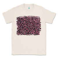Natural pink leopard with pink glitter Classic Tee - Artiststas