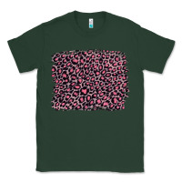 Sports Green pink leopard with pink glitter Classic Tee - Artiststas