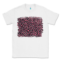 White pink leopard with pink glitter Classic Tee - Artiststas