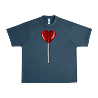Midnight Navy heart candy Urban Heavy Tee - AdoDesignShop