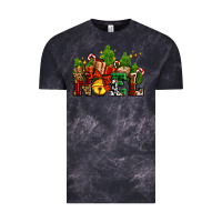 Cloud Black western noel Christmas gifts Vintage Tee - AdoDesignShop