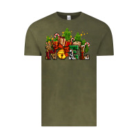 Vintage Olive western noel Christmas gifts Vintage Tee - AdoDesignShop