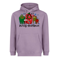Lavender merry christmas tooth Heavyweight Hoodie - RacoonDesign