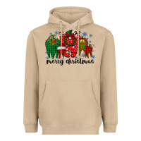 Merry Christmas Tooth Heavyweight Hoodie | Teevron