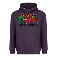 Plum merry christmas tooth Heavyweight Hoodie - RacoonDesign