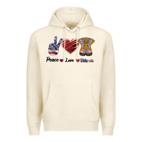 Tofu Peace Love Veteran Premium Hoodie - Bettercallsaul