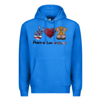 True Royal Peace Love Veteran Premium Hoodie - Bettercallsaul