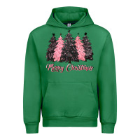 Emerald pink merry christmas Urban Hoodie - CowGirlArtShop