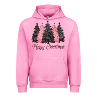 Pink Merry Christmas Urban Hoodie | Teevron