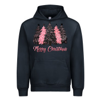 Navy pink merry christmas Urban Hoodie - CowGirlArtShop