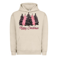 Pigment French Oak pink merry christmas Urban Hoodie - CowGirlArtShop